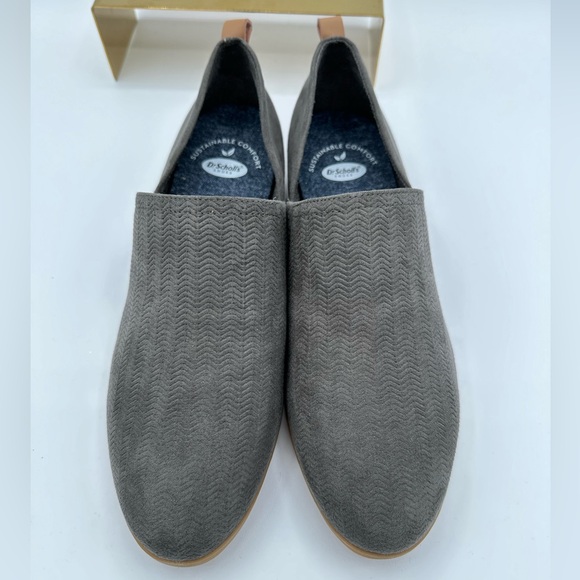DR. SCHOLL’S Grey Ruler Slip On Shooties NWOT | Size 8 | Macys - Picture 5 of 14